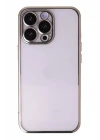 iPhone 14 Pro Kılıf Razer Lensli Silikon - Gold