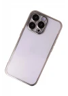iPhone 14 Pro Kılıf Razer Lensli Silikon - Gold