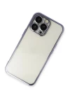 iPhone 14 Pro Kılıf Razer Lensli Silikon - Mor