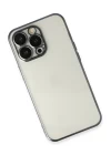 iPhone 14 Pro Kılıf Razer Lensli Silikon - Siyah