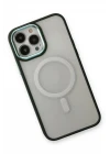 iPhone 14 Pro Kılıf Room Magneticsafe Silikon - Köknar Yeşili