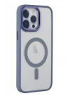 iPhone 14 Pro Kılıf Room Magneticsafe Silikon - Sierra Blue
