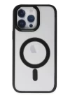 iPhone 14 Pro Kılıf Room Magneticsafe Silikon - Siyah