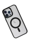 iPhone 14 Pro Kılıf Room Magneticsafe Silikon - Siyah