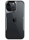 iPhone 14 Pro Max Kılıf Boyi Silikon Kapak - Titan Gri