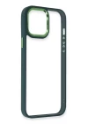 iPhone 14 Pro Max Kılıf Dora Kapak - Haki Yeşil