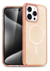 iPhone 14 Pro Max Kılıf Glow Magsafe Kapak - Turuncu