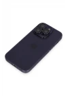 iPhone 14 Pro Max Kılıf Luko Lens Silikon - Derin Mor