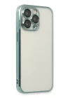 iPhone 14 Pro Max Kılıf Razer Lensli Silikon - Yeşil