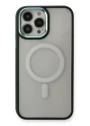iPhone 14 Pro Max Kılıf Room Magneticsafe Silikon - Köknar Yeşili