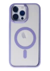 iPhone 14 Pro Max Kılıf Room Magneticsafe Silikon - Lila