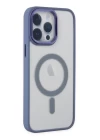 iPhone 14 Pro Max Kılıf Room Magneticsafe Silikon - Sierra Blue