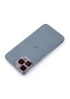 iPhone 14 Pro Max Metal Kamera Lens Koruma Cam - Kırmızı