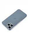 iPhone 14 Pro Metal Kamera Lens Koruma Cam - Sierra Blue