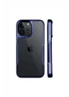 iPhone 15 Kılıf Boyi Silikon Kapak - Lacivert