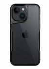 iPhone 15 Kılıf Boyi Silikon Kapak - Siyah