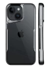 iPhone 15 Kılıf Boyi Silikon Kapak - Titan Gri