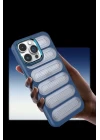 iPhone 15 Pro Max Kılıf Airmax Silikon Kapak - Lacivert