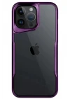 iPhone 15 Pro Max Kılıf Boyi Silikon Kapak - Derin Mor