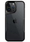 iPhone 15 Pro Max Kılıf Boyi Silikon Kapak - Siyah