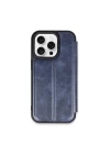 iPhone 15 Pro Max Kılıf Flip Cover - Lacivert