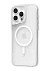 iPhone 15 Pro Max Kılıf PC Poso Magsafe Kapak - Şeffaf
