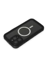 iPhone 15 Pro Max Kılıf Red Pepper Magneticsafe Su Geçirmez Kılıf - Siyah-Gri