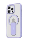 iPhone 15 Pro Max Tork Magsafe Standlı Kapak - Lila