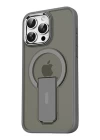 iPhone 15 Pro Tork Magsafe Standlı Kapak - Titan Gri