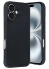 iPhone 16 Kılıf Aras Deri Kapak - Siyah