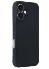 iPhone 16 Kılıf Aras Deri Kapak - Siyah