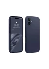 iPhone 16 Kılıf First Silikon - Lacivert