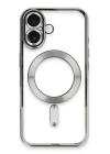 iPhone 16 Kılıf Kross Magneticsafe Kapak - Gümüş