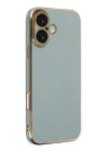 iPhone 16 Kılıf Volet Silikon - Açık Yeşil
