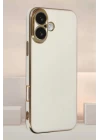 iPhone 16 Kılıf Volet Silikon - Mavi