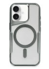 iPhone 16 Plus Kılıf Boyi Magsafe Silikon Kapak - Yeşil
