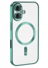 iPhone 16 Plus Kılıf Kross Magneticsafe Kapak - Turkuaz