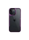 iPhone 16 Pro Kılıf Boyi Silikon Kapak - Derin Mor
