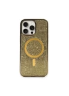iPhone 16 Pro Kılıf Diamond Magsafe Kapak - Gold