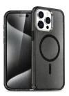 iPhone 16 Pro Kılıf Glow Magsafe Kapak - Siyah