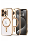 iPhone 16 Pro Kılıf Kross Magneticsafe Kapak - Çöl Titanyum