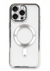 iPhone 16 Pro Kılıf Kross Magneticsafe Kapak - Gümüş