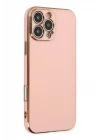 iPhone 16 Pro Kılıf Volet Silikon - Pembe