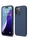 iPhone 16 Pro Max Kılıf First Silikon - Lacivert