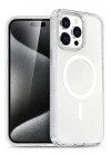 iPhone 16 Pro Max Kılıf Glow Magsafe Kapak - Şeffaf