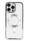 iPhone 16 Pro Max Kılıf Kross Magneticsafe Kapak - Gümüş