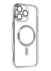 iPhone 16 Pro Max Kılıf Kross Magneticsafe Kapak - Gümüş