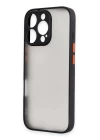 iPhone 16 Pro Max Kılıf Montreal Silikon Kapak - Siyah