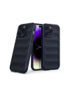 iPhone 16 Pro Max Kılıf Optimum Silikon - Lacivert
