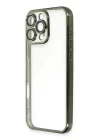 iPhone 16 Pro Max Kılıf Razer Lensli Silikon - Yeşil
